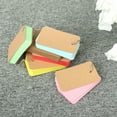 thumbnail image 4 of 5 libros de fichas en blanco con anillas, tarjetas de notas de colores, tarjetas didácticas en blanco, blocs de notas portátiles., 4 of 8