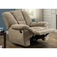 Serta Big & Tall Memory Foam Massage Recliner with USB Charging