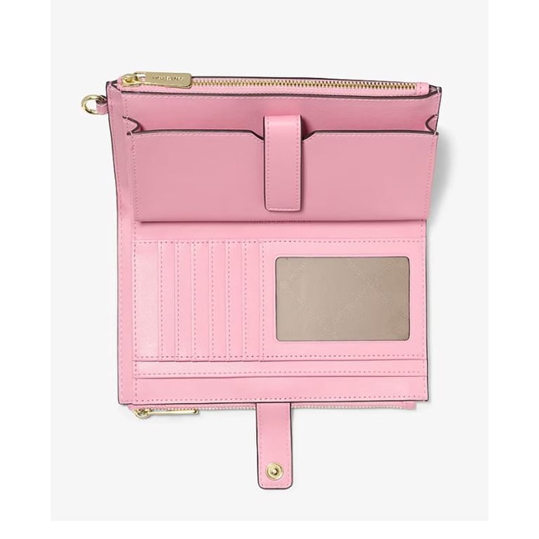 MK Set NWOT Jaycee Ombre Backpack & Jet Set Large Wristlet Dragonfruit Pink $766 Michael Michael Kors Jet Set Large Ombre Signature Logo  main image 2