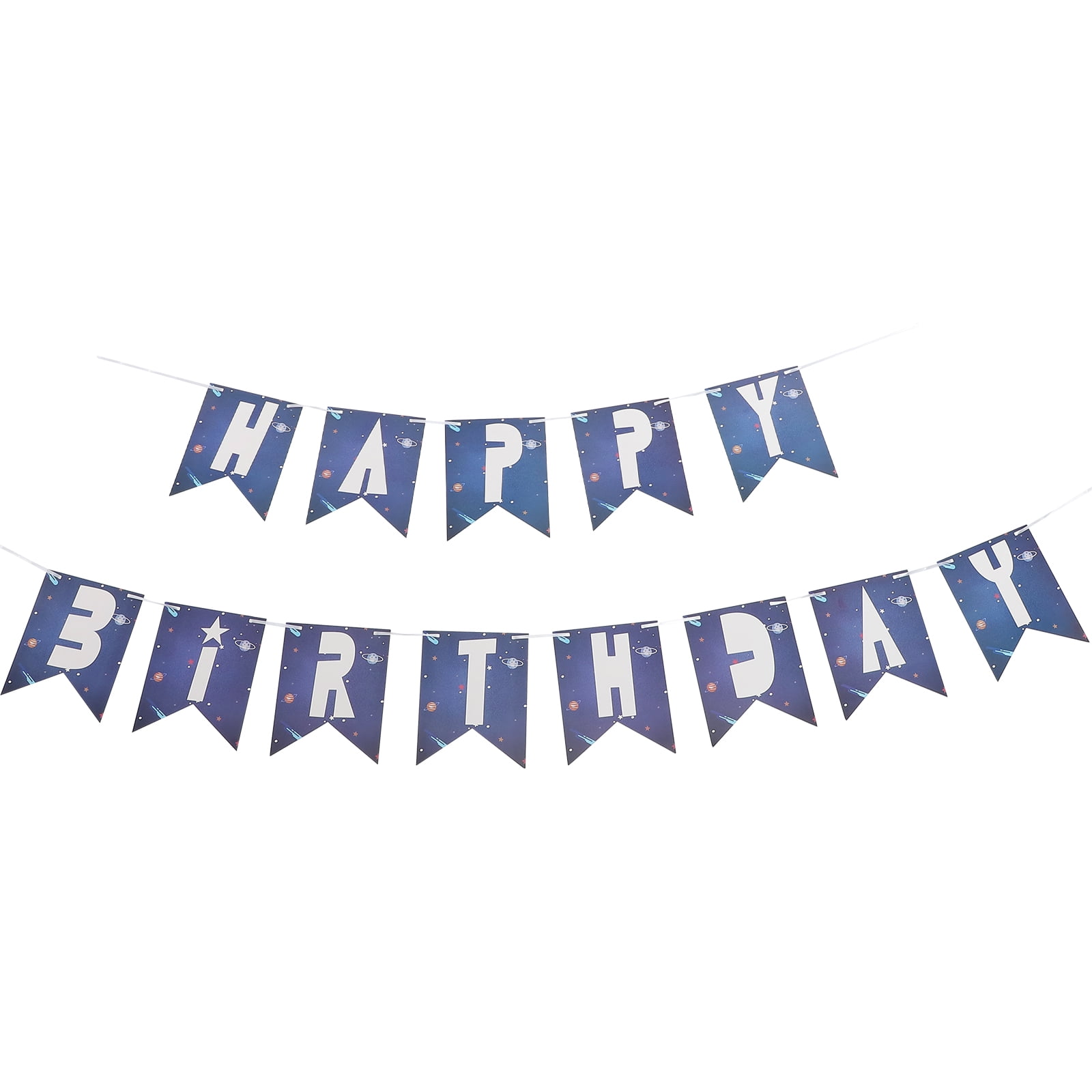 126 Pack Blue Glitter Letters, Custom Banner Kit with Letters A-Z, Numbers  0-9, Hearts, Stars, and 3 Strings 