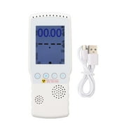 Geiger Counter Nuclear Radiation Detector USB Charging Handheld Beta Gamma X Ray Test Equipment with LCD Large Screen