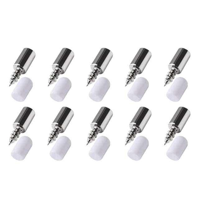 Tornillos autorroscantes DYNWAVEMX Clavijas de Soporte para estante 10 piezas