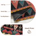 thumbnail image 2 of Boho Vintage Area Rug 3x5 Washable Rug Non Slip Ethnic Abstract Geometric Art Large Area Rug Indoor Floor Carpet for Entryway Bedroom Kitchen Living Room Home Office Dining Room Nursery, 2 of 8