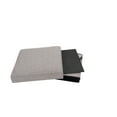 thumbnail image 6 of (4 pack) Mainstays Collapsible Storage Ottoman, Gray, 6 of 11