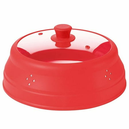 Bezrat Collapsible Microwave Plate Cover - Walmart.com