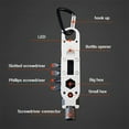 thumbnail image 6 of Mini Multifunctional Keychain EDC Outdoor Portable Stainless Steel Pocket Tools, 6 of 15