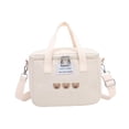 thumbnail image 4 of Bolsas colgantes para mamá, bolso de hombro, accesorios para cochecito, bandolera multifuncional, bolsa de almacenamiento impermeable portátil para Beige Sunnimix carrito de almuerzo, 4 of 8