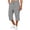 w62 Gray, variant on Axiiglly Capri Pants for Men Drawstring Elastic Waist Below Knee Lightweight Casual Work Pants with Pockets Soft and Breathable, S-2XL