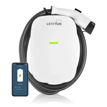Leviton EV32W 32A Hardwired EV Charger with Wi-Fi