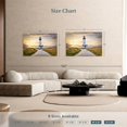 thumbnail image 4 of Elephant Stock Yaquina Lighthouse On The Oregon Coast Wall Art - Horizontal Canvas Wall Art - Living Room Wall Decor - Nautical Canvas - Yellow And Green Decor By Scott Stulberg - 48" x 32", 4 of 8