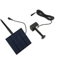 thumbnail image 1 of Solar Water Pump Kit, Promote Circulation Powerful Solar Water Fountain Pump Easy Operation  For Garden Backyard Pool Fish, 1 of 8