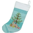 thumbnail image 2 of Caroline's Treasures Tan Jackhuahua Multi-color Christmas Stocking, with Soft Suede Fabric 18", 2 of 3