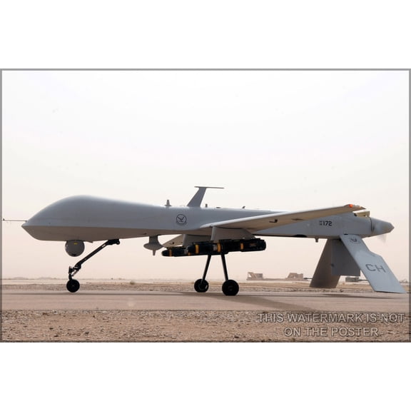 24"x36" Gallery Poster, mq-1 predator
