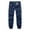 29 Royal Blue, variant on UDIYO Men Cargo Pants Solid Color Zipper Fly Multi Pockets Drawstring Elastic Waist Streetwear Bottoms Ankle Tied Trousers for Working