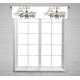 thumbnail image 1 of ABPHQTO Torre Eiffel Farola Ventana Cortina Valance Rod Pocket 30x130 cm, 1 of 1