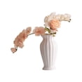 thumbnail image 5 of White Ceramic Vase, Modern Decorative Vase, Home Decor Accents for Living Room Table Centerpiece, Minimalist Ceramic Vase for Flowers and Interior Design, 5 of 6