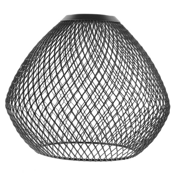 MLINS  Fashioned Room Liners Modern Plate Ceiling Light Shade Black