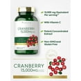 thumbnail image 4 of Cranberry Pills 15,000mg | 300 Capsules | with Vitamin C | For Men and Women | by Carlyle, 4 of 8