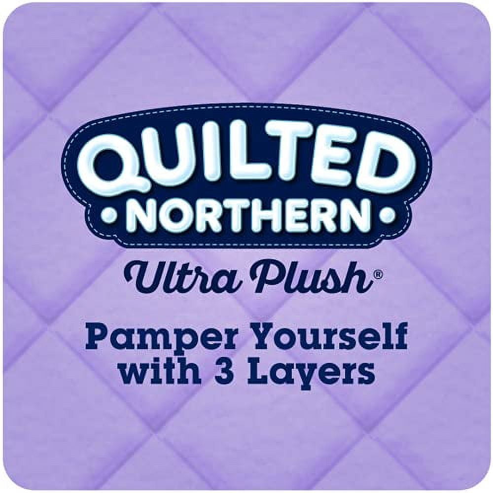 Quilted Northern Ultra Plush Toilet Paper, 18 Mega Rolls = 72 Regular Rolls, 3-Ply Bath Tissue, 18 Count (Pack of 1)
