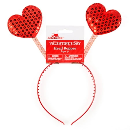 Way to Celebrate Valentine's Day Red Heart Headband