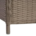 thumbnail image 5 of vidaXL 5 Piece Garden Dining Set Brown, 5 of 5