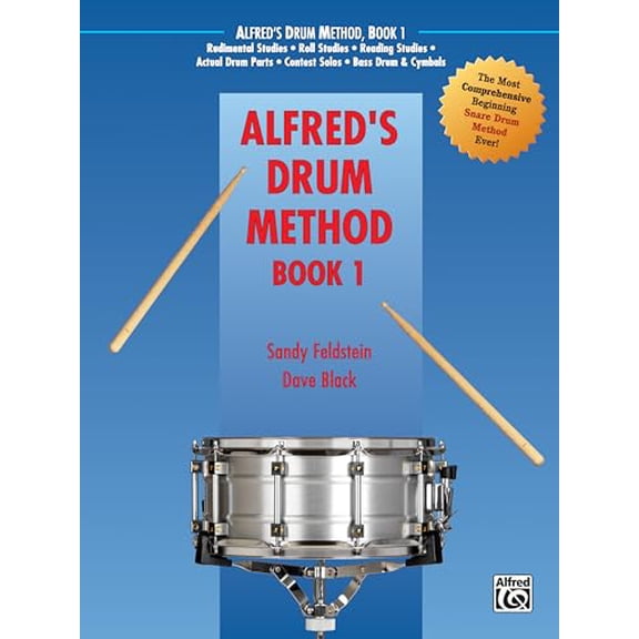Pre-Owned Alfred's Drum Method, Bk 1: The Most Comprehensive Beginning Snare Drum Method Ever! (Paperback) 0882847937 9780882847931
