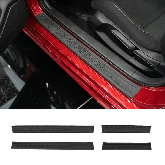 Door Sill Protector 2022-2025 for Honda Civic Side Step Protector Side Edge Step Guard Car Door Dust Shield Cover 2024 Civic Exterior Accessories