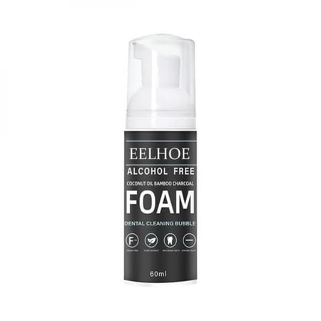 Coconut Oil Bamboo Charcoal Foam Toothpaste Foam Toothpaste Teeth Whitening Toothpaste Foam Whitening Toothpaste