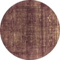 thumbnail image 1 of Ahgly Company Indoor Round Persian Brown Bohemian Area Rugs, 7' Round, 1 of 4