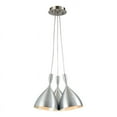 thumbnail image 2 of Elk Home 15-Inch Wide Spun Aluminum Pendant, Modern, Satin Nickel, 2 of 2