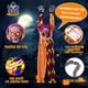 thumbnail image 4 of Naiovety Aterradora decoración de payaso habla temblores y ojos rojos brillantes Payasos con ojos rojos brillantes Kits de decoración para fiestas, 4 of 6