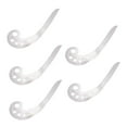 thumbnail image 1 of 5pcs 11.8 inch Long Comma Shaped Plastic Transparent French Curve Ruler Spline, 1 of 7