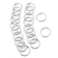 thumbnail image 3 of Split Key Ring 20PCS Metal Hinged Ring Book Binder Split Key Rings Album Scrapbook Loose Leaf Clip 25mm, 3 of 8