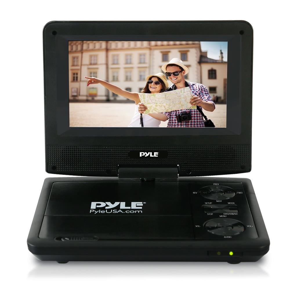PYLE PDV71BK 7?? Portable CD/DVD Player, Builtin Rechargeable