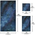 thumbnail image 2 of Dreamtimes Bath Towel Sets for Bathroom Hand Towels Fingertip Towels Night Sky Galaxy Stars 3 Piece Decorative Soft Cotton Absorbent, 2 of 6