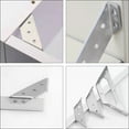 thumbnail image 3 of Minkissy 12Pcs Corner Brace Angle Bracket Silver for Right Angle Support, 3 of 8