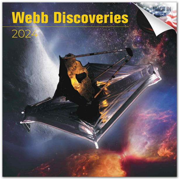 2023 2024 James Webb Space Telescope Calendar Made in USA Walmart com