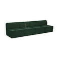 thumbnail image 3 of Meridian Furniture Ollie Green Boucle Fabric Modular Sofa, 3 of 9
