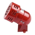 thumbnail image 3 of MS-190 AC220V 110Db Red Mini Motor Alarm Siren High Power Buzzer Electric AC220V, 3 of 11