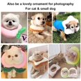 thumbnail image 5 of Adjustable Cat E-Collar, Cute Toast Neck Cone After Surgery, Wound Healing Protective Cone Bread Surgery Recovery Elizabethan Collars, Soft Edge for Kitten and Cats, 5 of 5