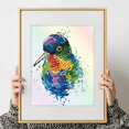 thumbnail image 4 of Diamond Dotz Rainbow Feathers Birds Diamond Painting Kits for Adults - Diamond Art Kits a Relaxing Creative Craft Kit with Dotz Gems 9"x11", 4 of 6