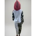 thumbnail image 2 of Color Block Fleece Sweatsuits (Women's), 2 of 2