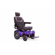 EWheels EW-M51 Heavy Duty Rear-Wheel-Drive Mobility Power Medical Chair Blue