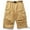 Khaki, variant on Xysaqa Men's Casual Big & Tall Cargo Shorts, Men Relaxed Cotton Loose-Fit Outdoor Work Cargo Shorts Multi-Pockets M-5XL (No Belt)