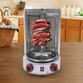thumbnail image 5 of Miumaeov Gas Doner Kebab Grill Machine 3000W Automatically Kebab Machine Vertical Broiler Countertop Rotisserie Grill Kebab Vertical Rotisserie, 5 of 12