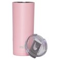 thumbnail image 2 of MIRA 20oz Modern Tumbler with Straw & Flip Lid, Stainless Steel Vacuum Insulated Travel Mug, Taffy Pink, 2 of 7