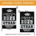 thumbnail image 2 of Graduation Decorations Class of 2025 Personalized Garden Flag Custom Banner for Graduates Outdoor Party Yard Sign Flags Decorations, 12"*18", 2 of 10