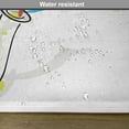 thumbnail image 6 of Ambesonne Jazz Place Mats Set of 4, Festival Music Notes, Standard Size, Orange Green Red, 6 of 6