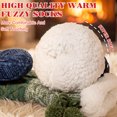thumbnail image 4 of Loritta Women's Fuzzy Slipper Socks Winter Cozy Warm Thick Socks with Non-Slip Grippers, 2 Pairs, 4 of 6