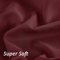 thumbnail image 5 of Mainstays Super Soft Microfiber 2-Pack Fitted Sheets, Grey Stone/Luscious Red Merlot, Queen, 5 of 8